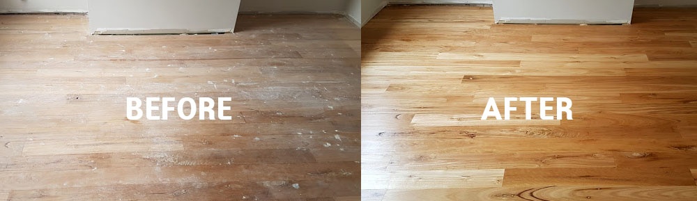 floor sanidng polishing BEFORE AFTER2